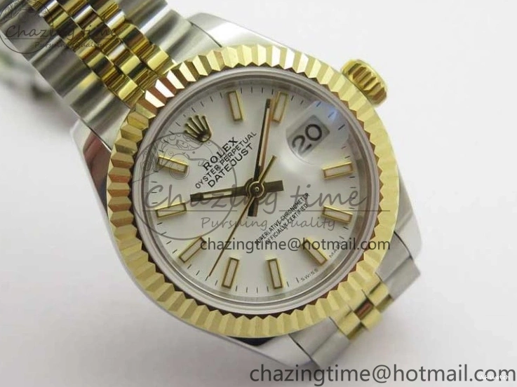 Jubilee SS Maker Datejust Best 279173 BP ETA2671 YG YG Bracelet Edition SS Dial 28mm on White 0112